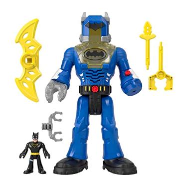 Imagem de Imaginext DC Super Friends, Robô Batman Insider & Exotraje de 30 cm com Luzes, Sons e Figura, Para Crianças a Partir de 3 Anos