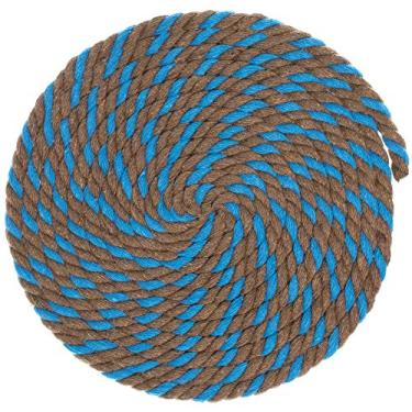 Imagem de Corda de artesanato de macramê de algodão torcido de 1/4 polegada de espessura – Grande variedade de opções de cor e padrão – Comprimentos de 10, 25, 50 e 100 pés, 100 Feet, Cookie Monster