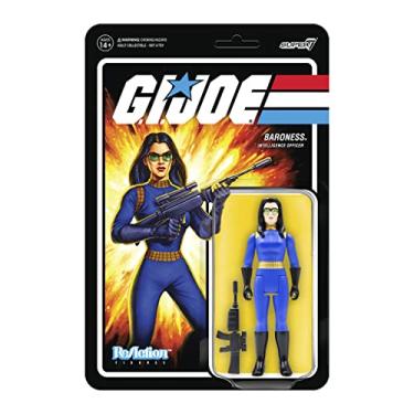 Imagem de Super7 Figura de reação G.I. Joe Baroness Wave 1A multicolorido