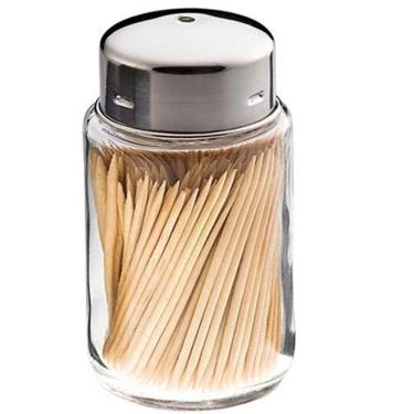 Imagem de Paliteiro De Vidro Com Tampa Inox