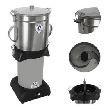 Imagem de Multiprocessador De Alimento Cutter 6 Litros Jl Colombo 600w Cor Prateado 220v 6002