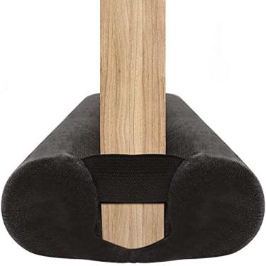 Imagem de BKSAI Rolha de corrente de porta para portas 83,8-99 cm sem rolha de corrente adesiva para parte inferior da porta bloqueador de vento embaixo da porta reduz ruído, excluindo varredura à prova de som