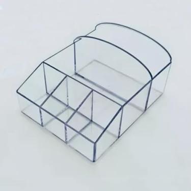 Imagem de Kit 10 Porta Guardanapo Cristal Sachê Galheteiro De Mesa E Balcão