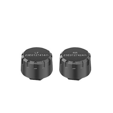 Imagem de Sistema de monitoramento de pressão dos pneus tpms para motocicleta, sensores de pressão dos pneus compatíveis com bluetooth, sem fio, android/ios, moto, carro, tmps(2 Sensors)
