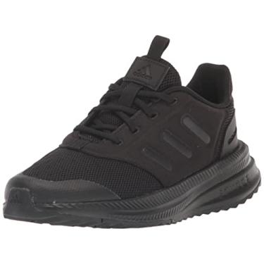 Imagem de adidas Tênis infantil unissex X_PLR Phase, Preto/Preto/Branco, 17