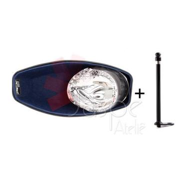 Imagem de Forração Honda Pcx 150 Forro Baú 19 20 Azul + 1 Antena - Jaspe Ateliê,