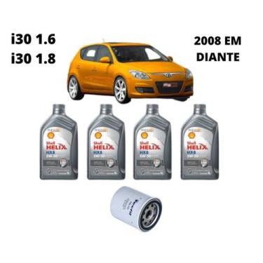 Imagem de KIT TROCA DE OLEO HYUNDAI i30 SHELL