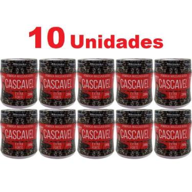 Imagem de Atacado 10 Pomada Massageadora Cascavel Extra Forte P/ Costa - Rhenuks