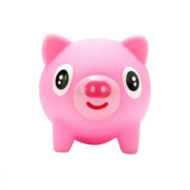 Imagem de Bichinho de Apertar Porquinho Rosa Weeego em Vinil - Polibrinq Sq240