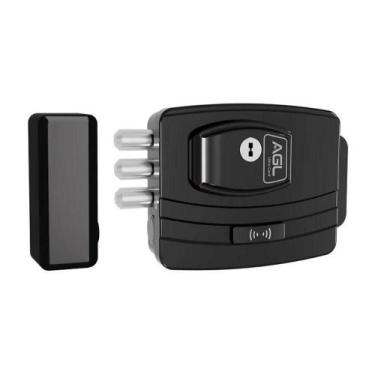 Imagem de Fechadura Eletrônica AGL 12V Ultra Card (Smart) com Cilindro Ajustável