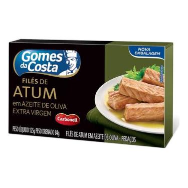 Imagem de Filés De Atum Em Azeite De Oliva 125g Gomes Da Costa