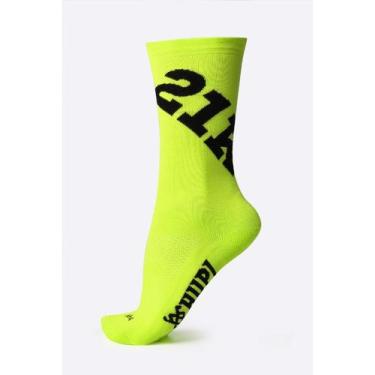 Imagem de Meia HUPI 21K Ultra Amarelo Neon, Amarelo