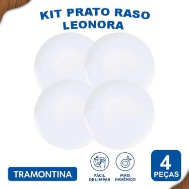 Imagem de Aparelho de Jantar Leonora Tramontina Jogo de Pratos Rasos, Fundos e S