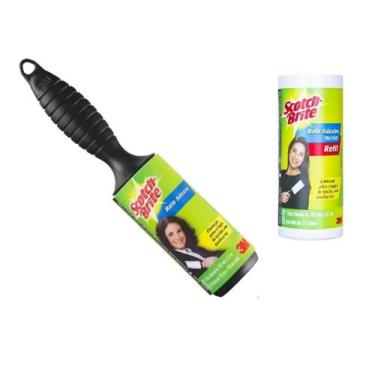 Imagem de Tira Pelo Rolo Adesivo Original Scotch Brite 100x3,1 3m Com Refil