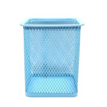 Imagem de Porta Caneta Lápis Porta Treco Organizador de Mesa Aramado Quadrado 10