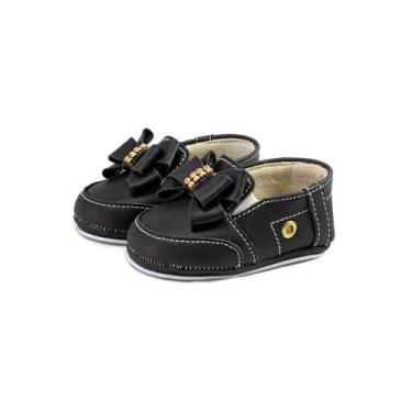 Imagem de Sapatinho de bebe menina recem nascido mocassim infantil criança confo