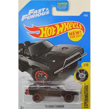Imagem de Hot Wheels 2017 Experimotors Fast & Furious '70 Dodge Charger 4/365, Black
