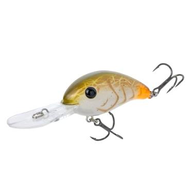 Imagem de Strike King (HC3XD-351) Isca de pesca modelo profissional 3XD, crankbait para mergulho profundo, bico curvo exclusivo, câmaras de chocalho flutuantes, 7/473 ml, mergulhos até 3 metros, ganchos agudos