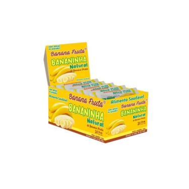 Imagem de Bananinha display natural 24x1 zero açúcar - BANANAFRUTA