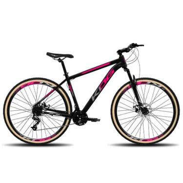 Imagem de Bike Aro 29 Kog 24v Shimano Absolute KSW GTA  Hidráulico, Preto, Rosa,