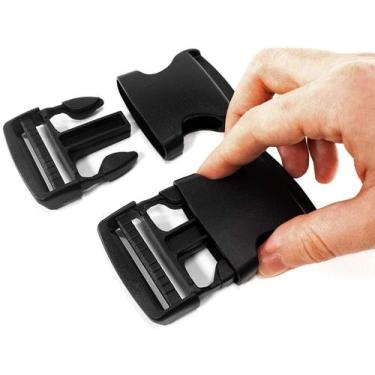 Imagem de 1 Fivela Cinto Tático Fecho 50mm Nylon Engate Rápido 05Cm 1ªlinha - YK