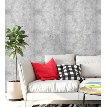 Imagem de Papel De parede modelo concreto Em Tons acinzentados - PAPEL E PAREDE 