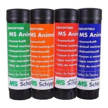Imagem de Bastão Marcador De Animais Kit Com 4 Unidades - MS Animes