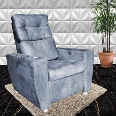 Imagem de  Poltrona Do Papai e Mamae Magazine - Beatriz Decor , GRAFITTE