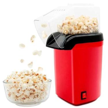 Imagem de Pipoqueira Elétrica Preparo Saudável Pipocas Sem Óleo 110V - QG DOS PR