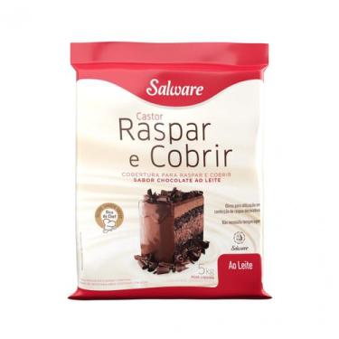 Imagem de Raspa e Cobrir Ao Leite 5kg - Salware