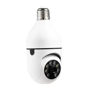 Imagem de Visão Noturna de Alta Performance: Vigilância de Lâmpada IP Câmera com