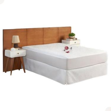 Imagem de Protetor de Colchão Queen Impermeável Matelado Hotel Pousada - MR Enxo