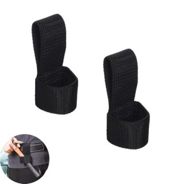 Imagem de UtySty Pacote com 2 suportes de martelo coldre de cinto de nylon seguro organizador de armazenamento compacto para machado machado lanterna lanterna LED caixa de exibição D caixa de exibição