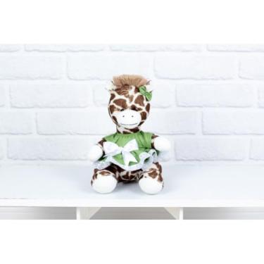 Imagem de SAFARI GIRAFA PROVENCE DE PELUCIA 18 CM - VESTIDO COM LESE (verde liso)