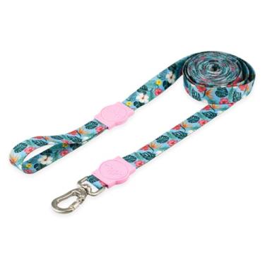 Imagem de Mood Pet Coleira Guia 10 Metros Para Cães Cachorro Adestramento Passeio Porte Grande Médio Pequeno (Sunny Rose, PP)