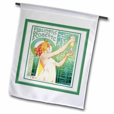 Imagem de 3dRose fl_80294_2"Imagem de 1896 Pintura Livemonts de uma bandeira de jardim de licores francesas, 45 x 67