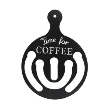 Imagem de FytStycale Suporte para cápsulas de café Suporte para armazenamento de cápsulas de café Suporte para exibição de cápsulas de café para cafés, Preto