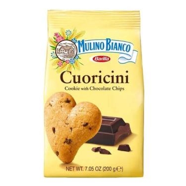 Imagem de Biscoito Com Gotas Cuoricini Mulino Bianco 200G