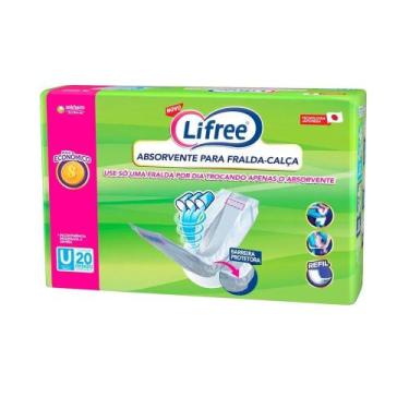 Imagem de Absorvente Adulto Unissex Lifree com 20 unidades
