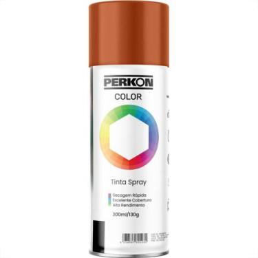 Imagem de Tinta Spray Perkon Uso Geral Laranja 7203