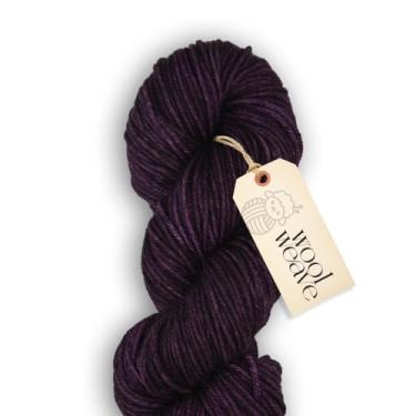 Imagem de Woolweave Fio penteado – 100% fio de lã merino extrafina para tricô e crochê – tingido à mão, ultramacio e quente – novelo de 100 g, 180 metros – lavável na máquina