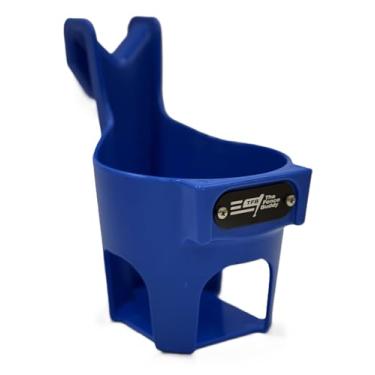 Imagem de Suporte de garrafa de água azul real para cerca | Suporte de copo e suporte | Comporta produtos Stanley, Yeti, Gatorade | Organizador de abrigos de beisebol e softball, quadras de tênis e pickleball |