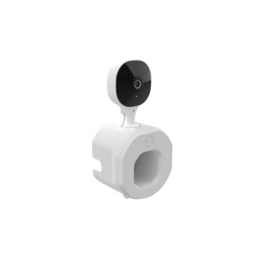 Imagem de Suporte Tomada Compatível Com Camera Intelbras Im3 Imx Im1 (Branco)