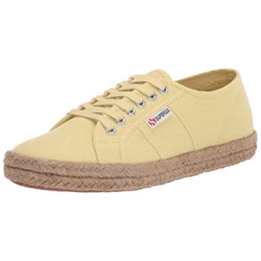 Imagem de Superga Tênis unissex adulto S3121fw, Amarelo empoeirado, 9.5 Women/8 Men