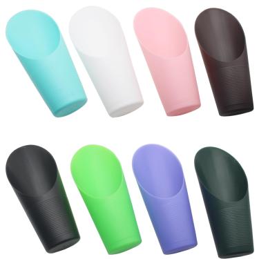 Imagem de OZXNO 8 peças de colheres de solo de bonsai para vasos de plástico, pá de balde colorida para plantas, flores, suculentas