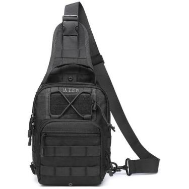 Imagem de Mochila Tactical Sling ATBP para homens, bolsa de caminhada militar 6L
