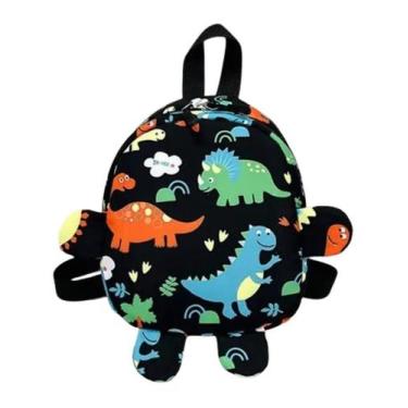 Imagem de Mochila Infantil Bolsa Bolsinha Pochete Crianças Cor Preta - Por Amor 