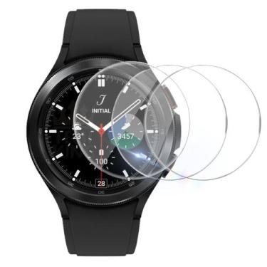 Imagem de 3x Películas de proteção de tela vidro para Galaxy Watch4 46 - Teck Ki