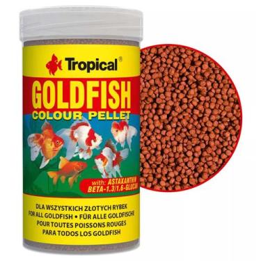 Imagem de Ração Tropical Goldfish Colour Pellet 36g  + 25% Gratis 45g