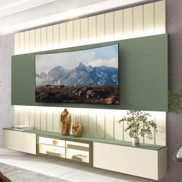 Imagem de Home para TV Reflecta LED Soberano 230 Off White Verde - Gelius - Geli